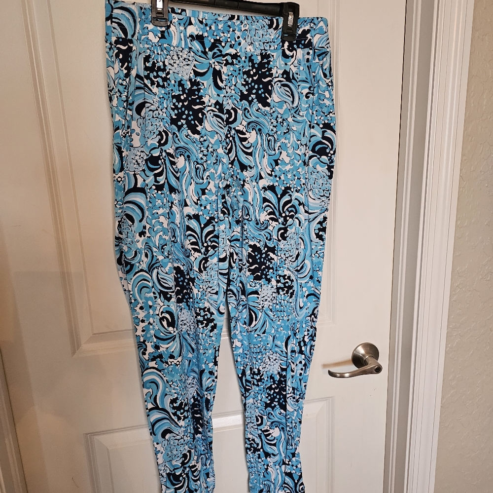 Lilly Pulizter size M 29" Rici stretch pants EUC